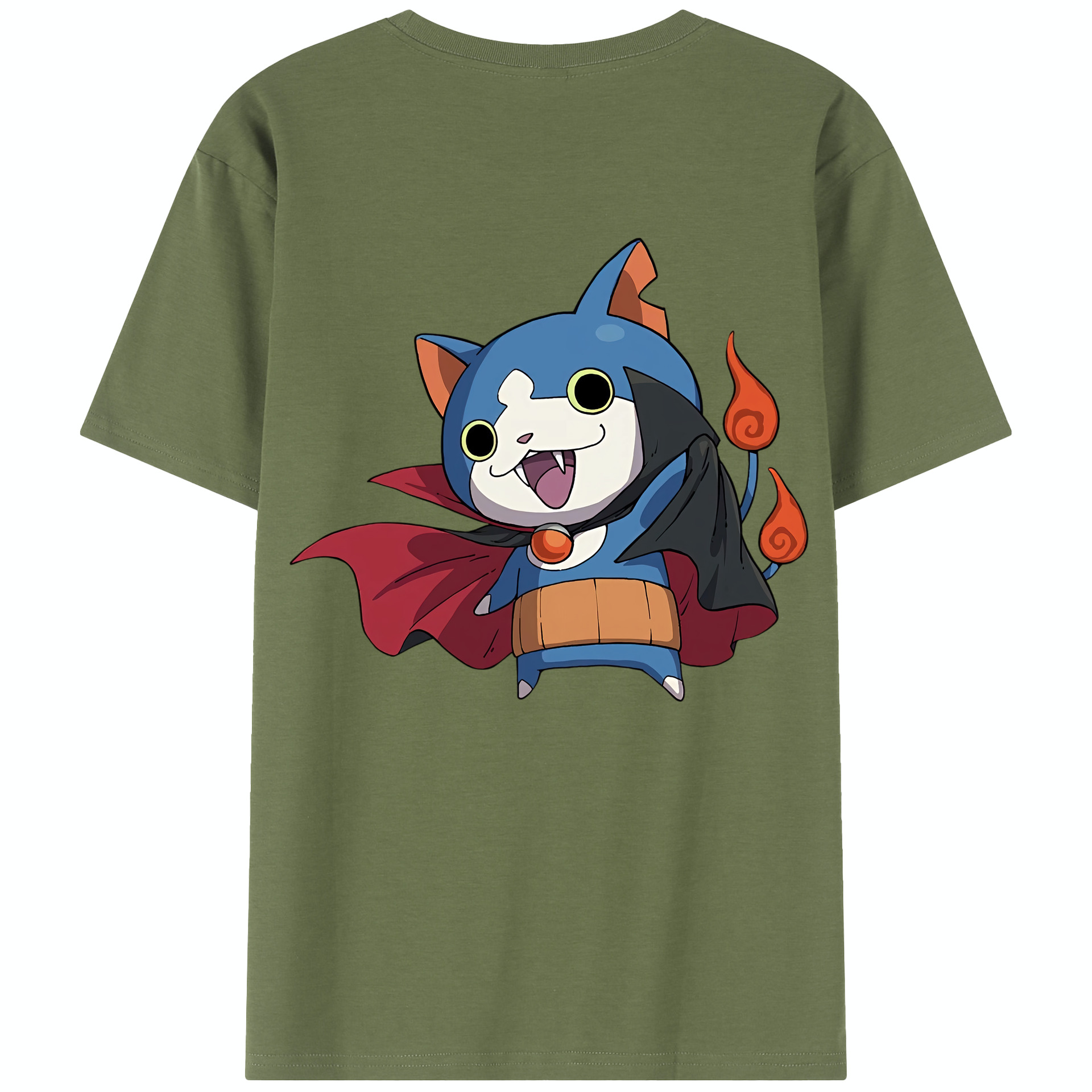 （画像用） 妖怪ウォッチ Yo-kai Watch 綿100％半袖Tシャツ（背面プリント）